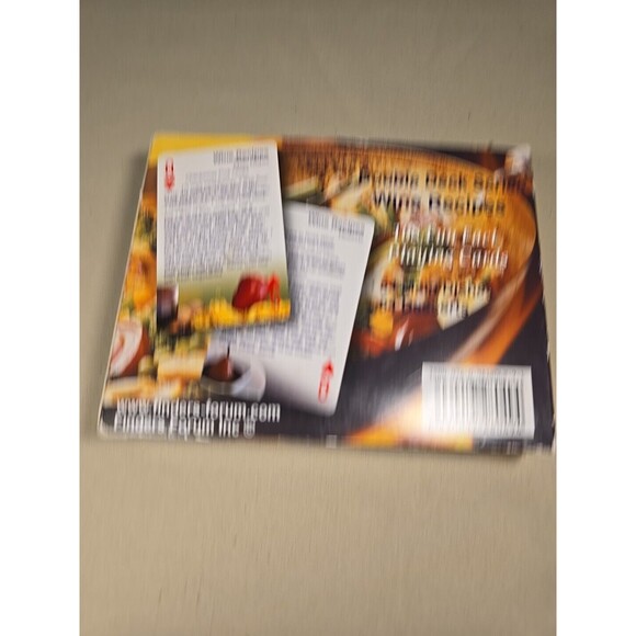 Wine Recipes Playing Cards Dual Deck Includes 108 Wine Recipes Fun 082402 - Picture 2 of 7